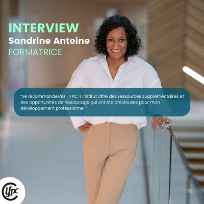 Sandrine Antoine, formatrice à l'IFPC